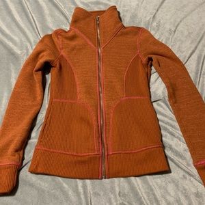 PrAna zip up sweater jacket